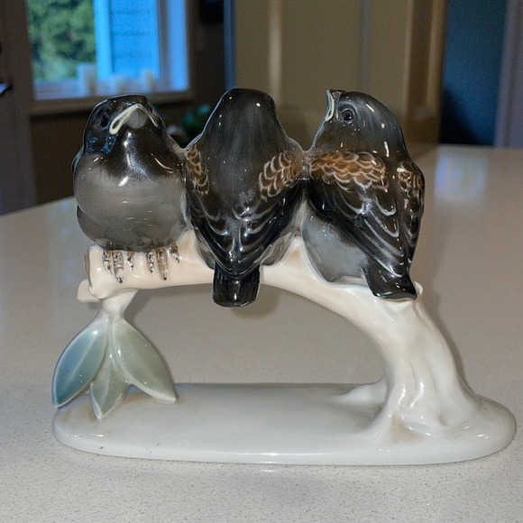 Rosenthal Accents Rare Rosenthal Germany Porcelain Figurine 3 Birds On A Branch Poshmark